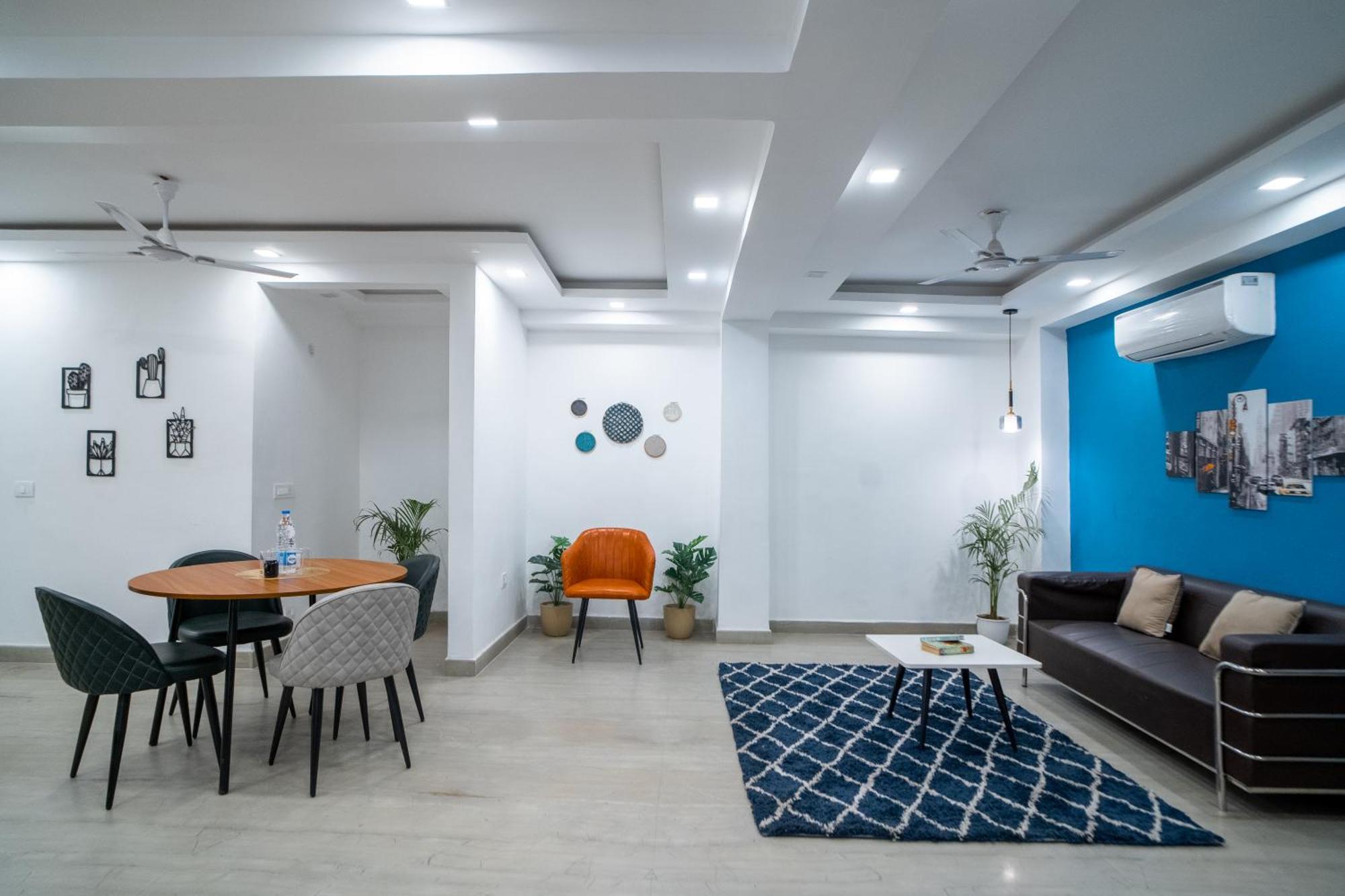 Flxho Uno - Serviced Apartment & Rooms - Golf Course Road Gurgaon Ngoại thất bức ảnh